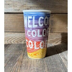 Starbucks “Welcome To Colorful Colorado”  Ceramic travel tumbler